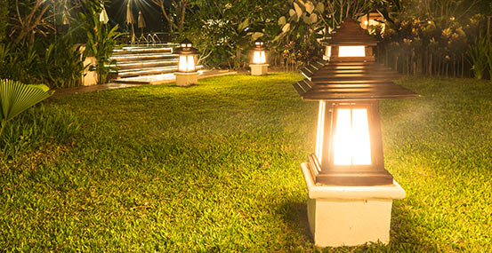 Landscaping Maintenance and Lighting